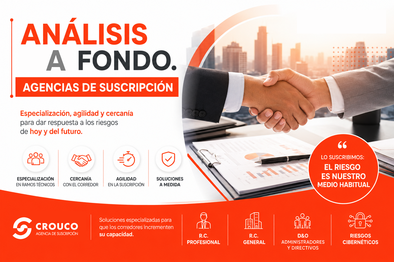 CROUCO consolida su papel en un mercado que impulsa la especialización de las agencias de suscripción